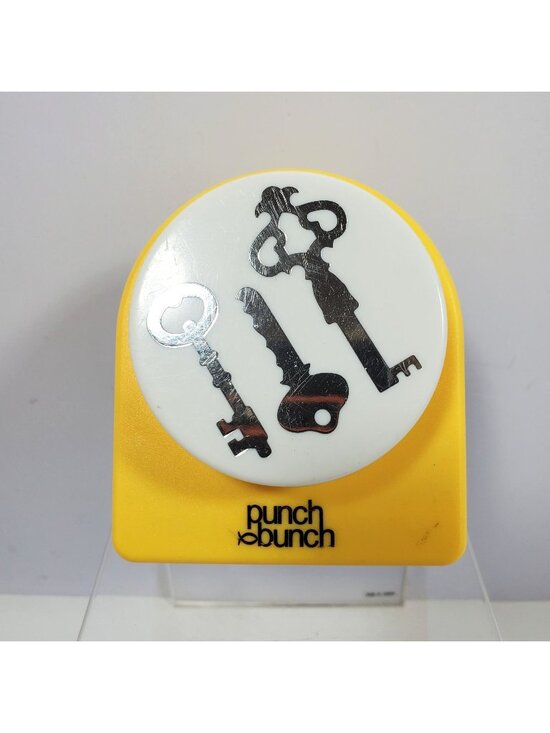 Punch Bunch Other - Punch Bunch Key Design Craft Paper Punch Tool Skeleton 3 Keys